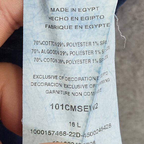 Womens Lee Denim Blue Jeans Tapered Leg Mid Rise Dark Wash Size 16L - Picture 4 of 10